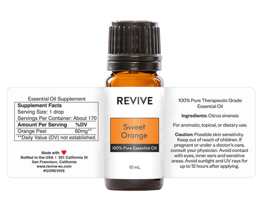 Diffuser with Sweet Orange Essential Oil for aromatherapy.