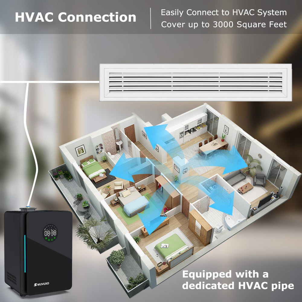 Wall-mount installation option for diffuser