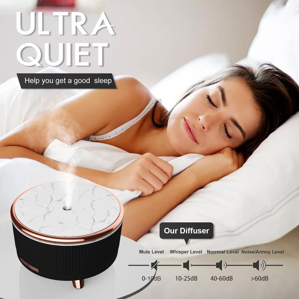 Waterless auto-off feature on essential oil diffuser