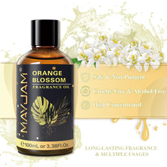 Diffuser releasing Orange Blossom fragrance oil
