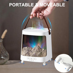 Diffuser with timer options and auto-off feature