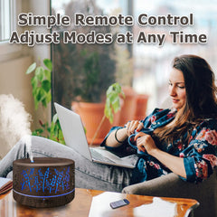 Gift-ready essential oil diffuser for large spaces