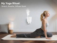 Quick setup steps for diffuser with app