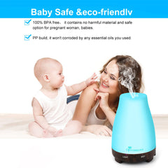 Diffuserlove 200ml aromatherapy diffuser lit as night light