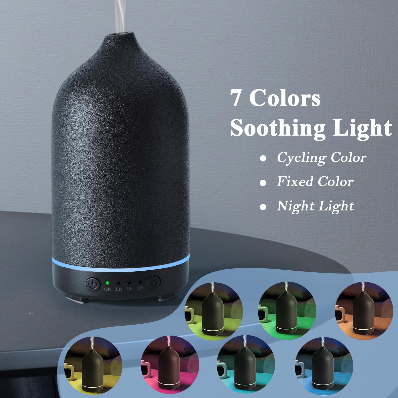 7-color mood lamp cycling colors
