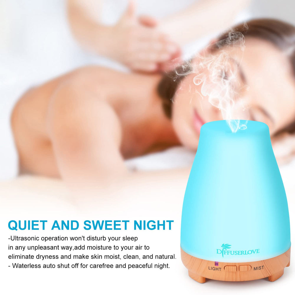 Auto shut-off feature of Diffuserlove diffuser when water runs out