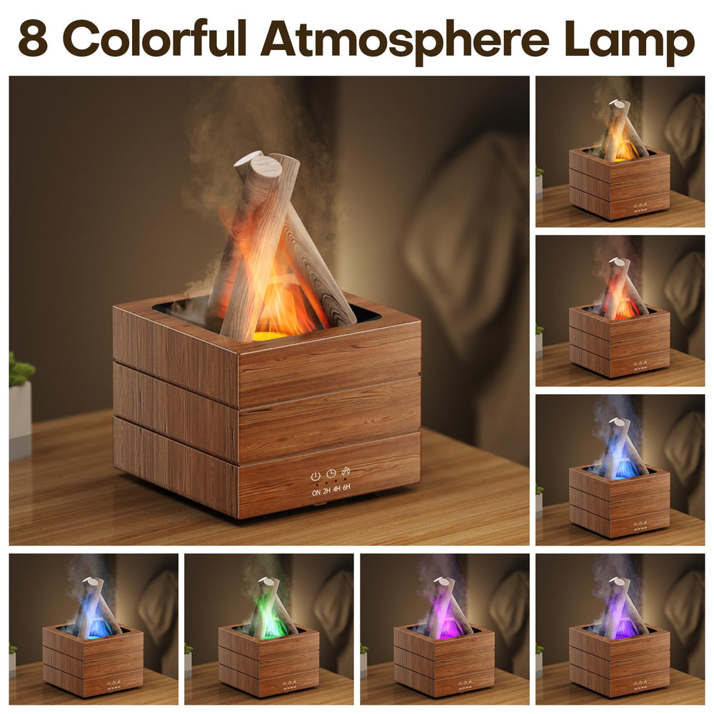 Diffuserlove Bonfire 280ml capacity supports hours of fragrance diffusion.