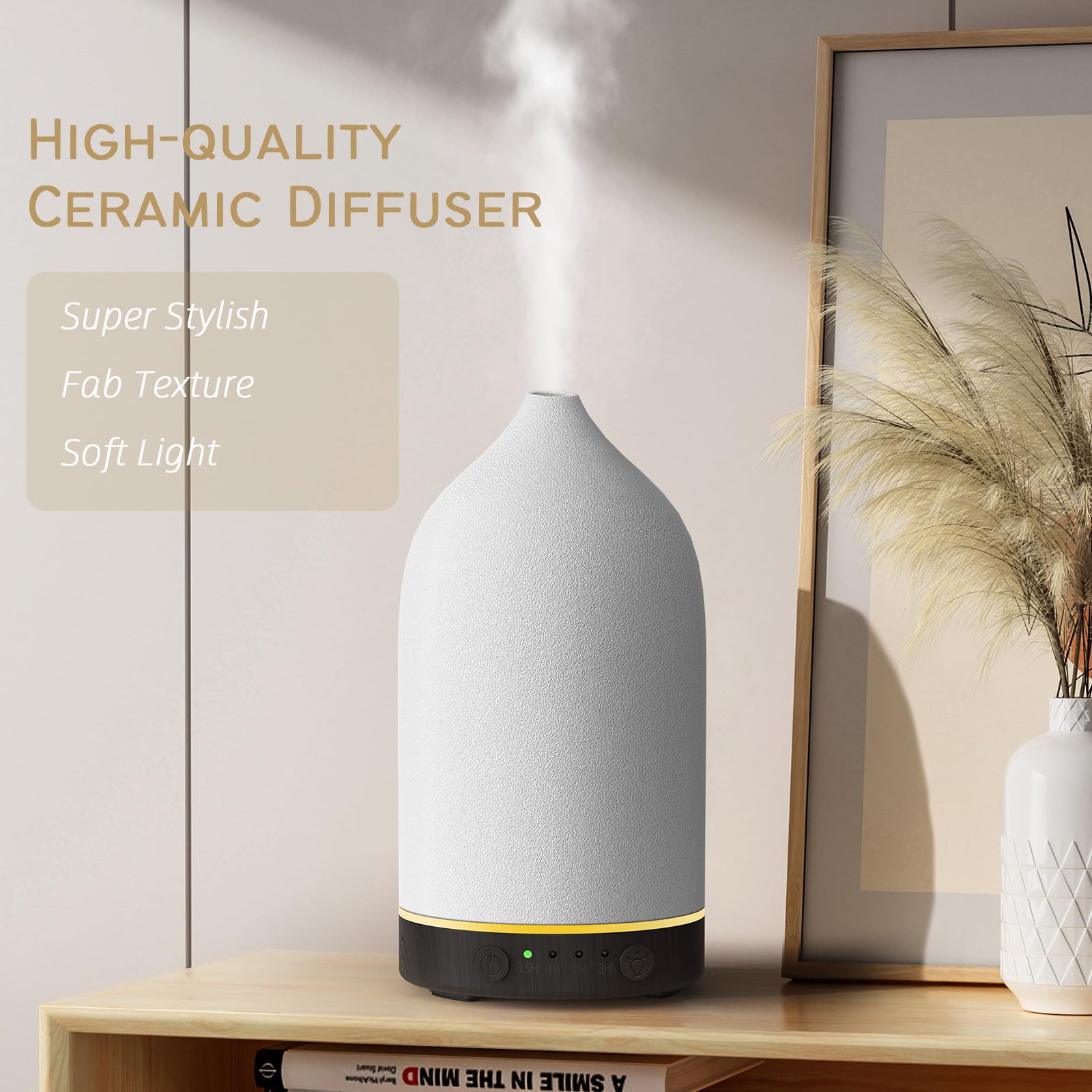 Handmade ceramic cover for Diffuserlove 160ML diffuser