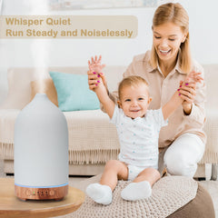 Diffuserlove diffuser placed in a bedroom setting
