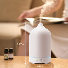 Diffuserlove ceramic diffuser 250ml white - side view