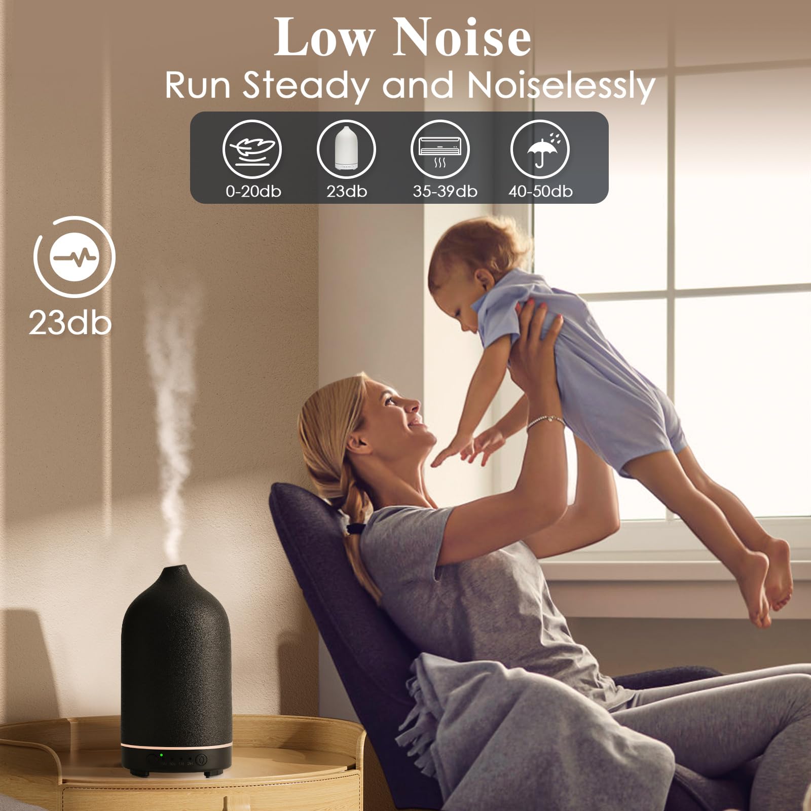 Diffuserlove diffuser in a home bedroom setting