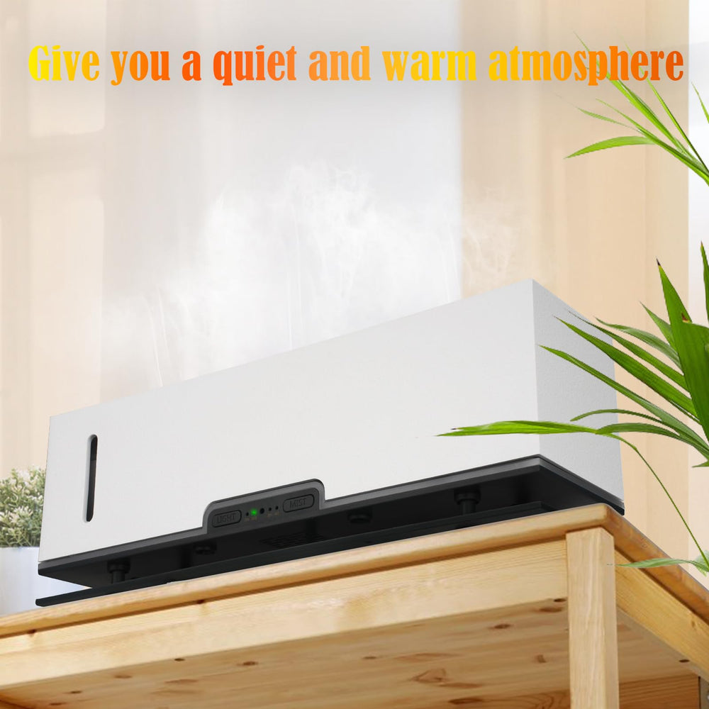 Compact diffuser with dimensions 9.8 x 2.67 x 3.5 inches