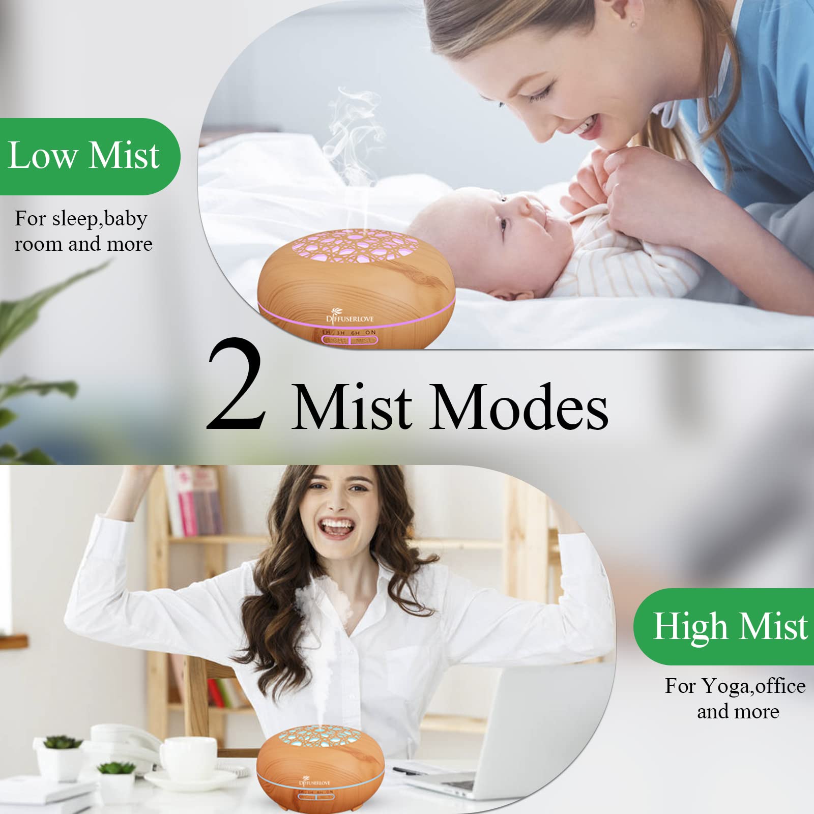 Close-up of the remote control for Diffuserlove diffuser