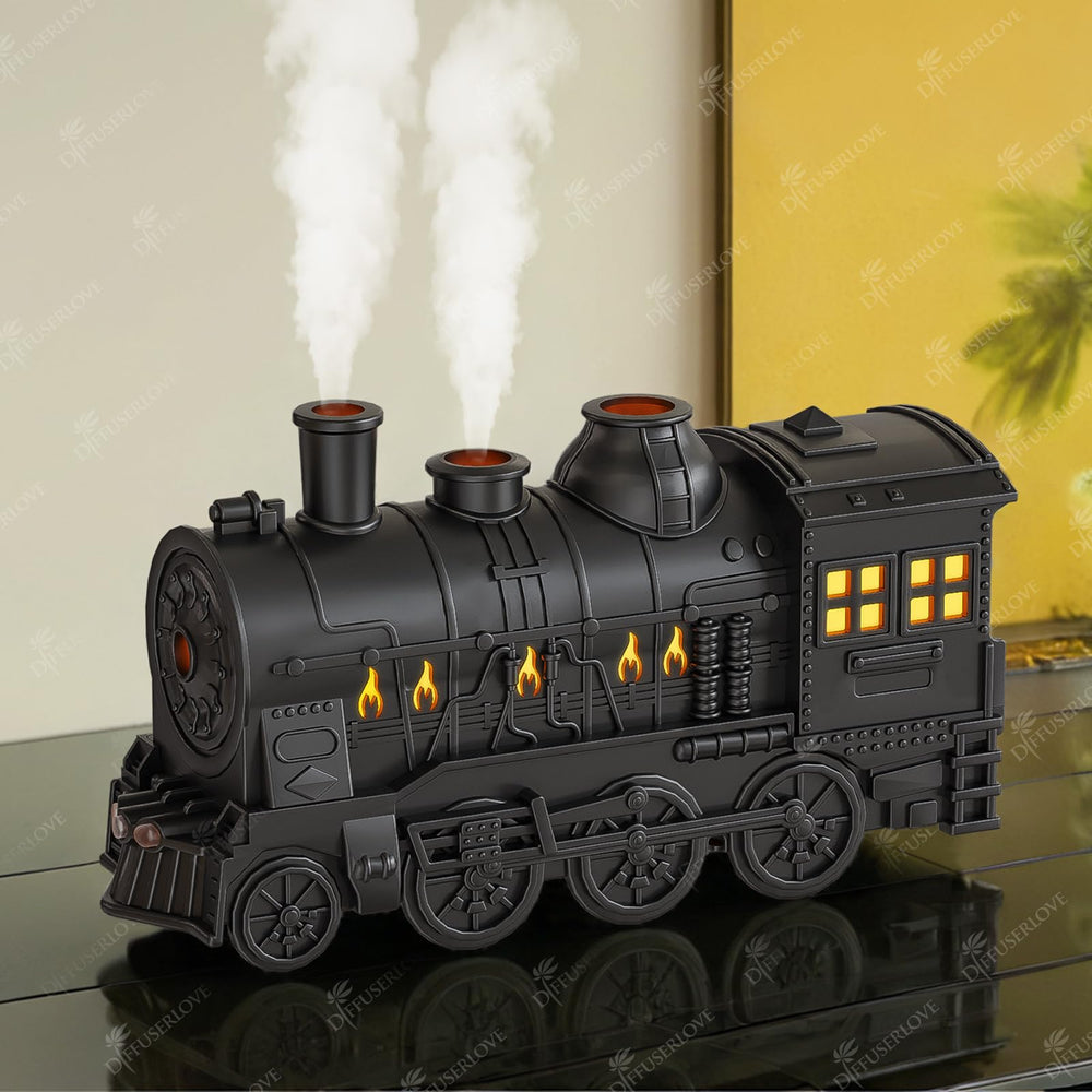 Diffuserlove Train Diffuser 300ML Black - front view