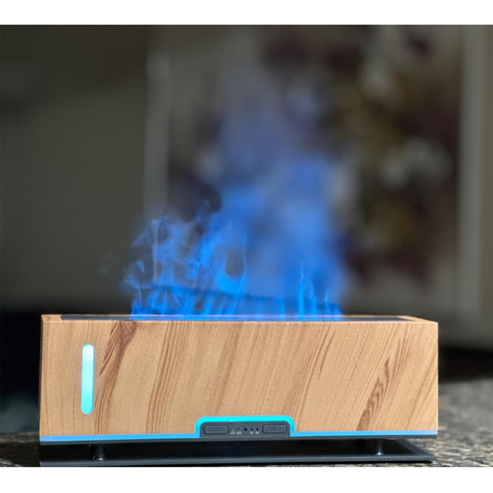 Low-noise aromatherapy diffuser in a bedroom setting
