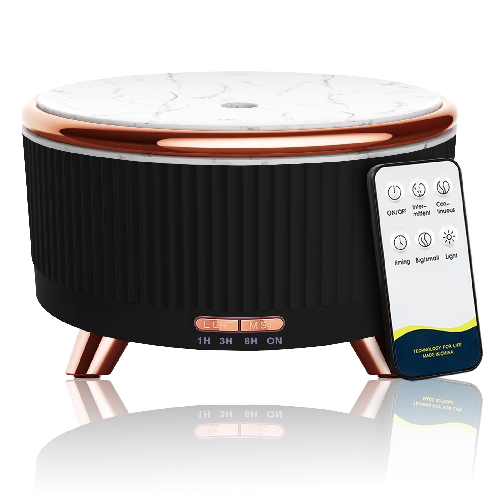 500ml large room essential oil diffuser front view