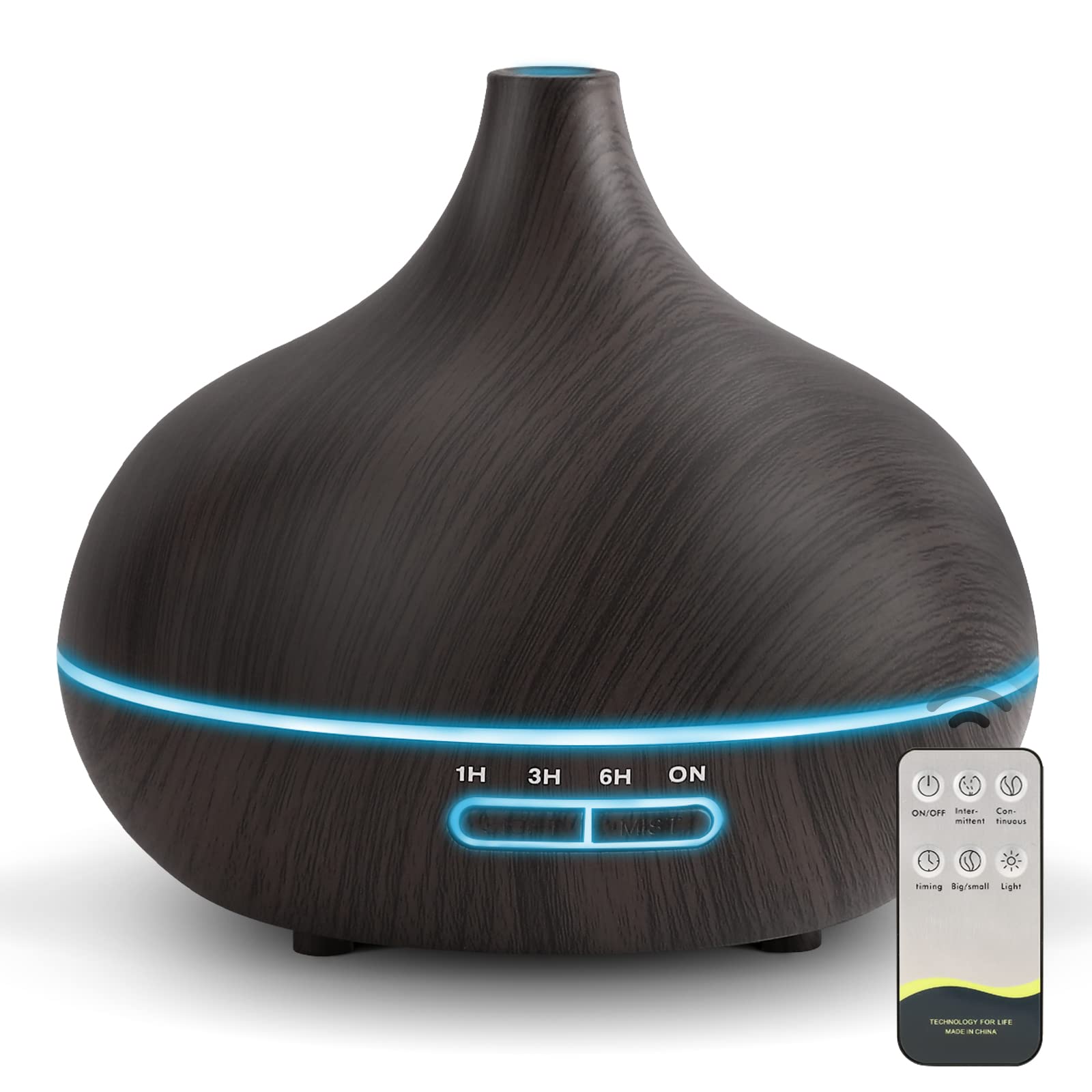 550ml essential oil diffuser with remote control