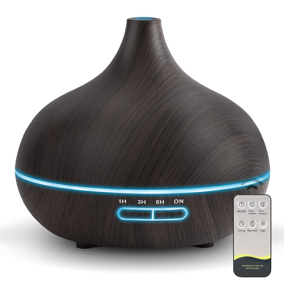 550ml essential oil diffuser with remote control