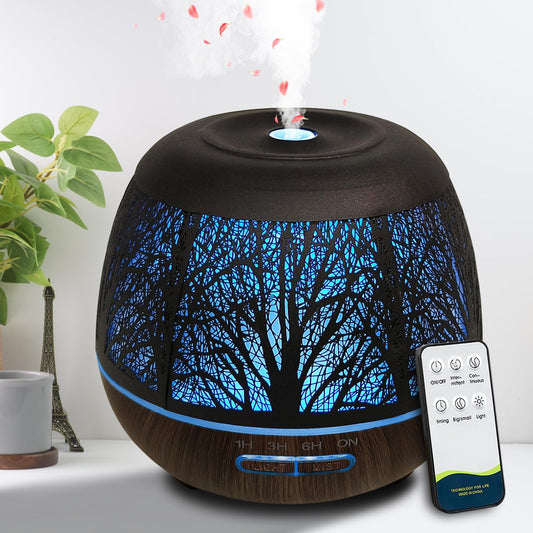 Diffuser with 400ml large capacity for essential oils suitable for large rooms