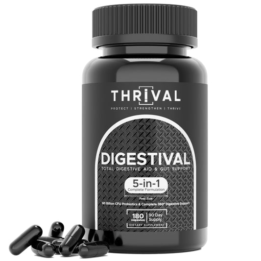 DIGESTIVAL 5-in-1 gut health formula hero image