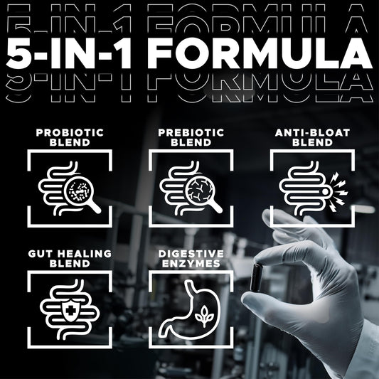 Digestival with 60 billion CFU probiotics from 20 strains