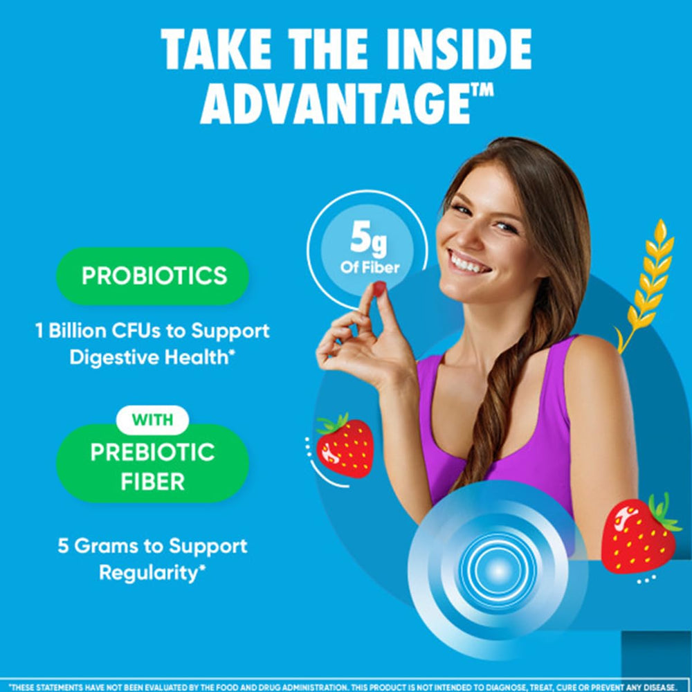 Serving size and fiber content on nutrition facts