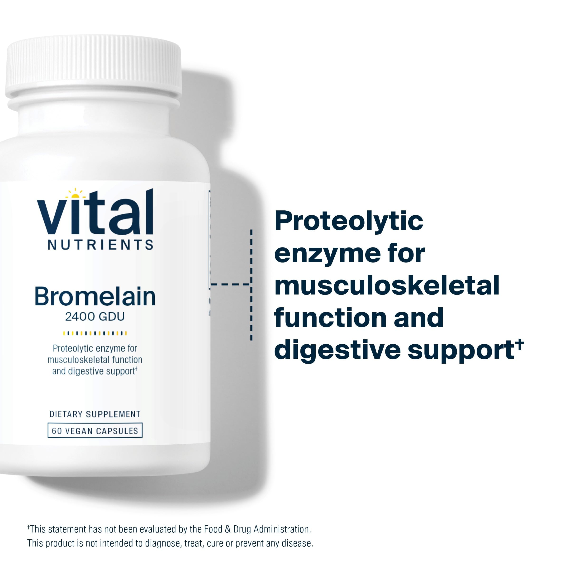 Digestive enzyme bromelain graphic