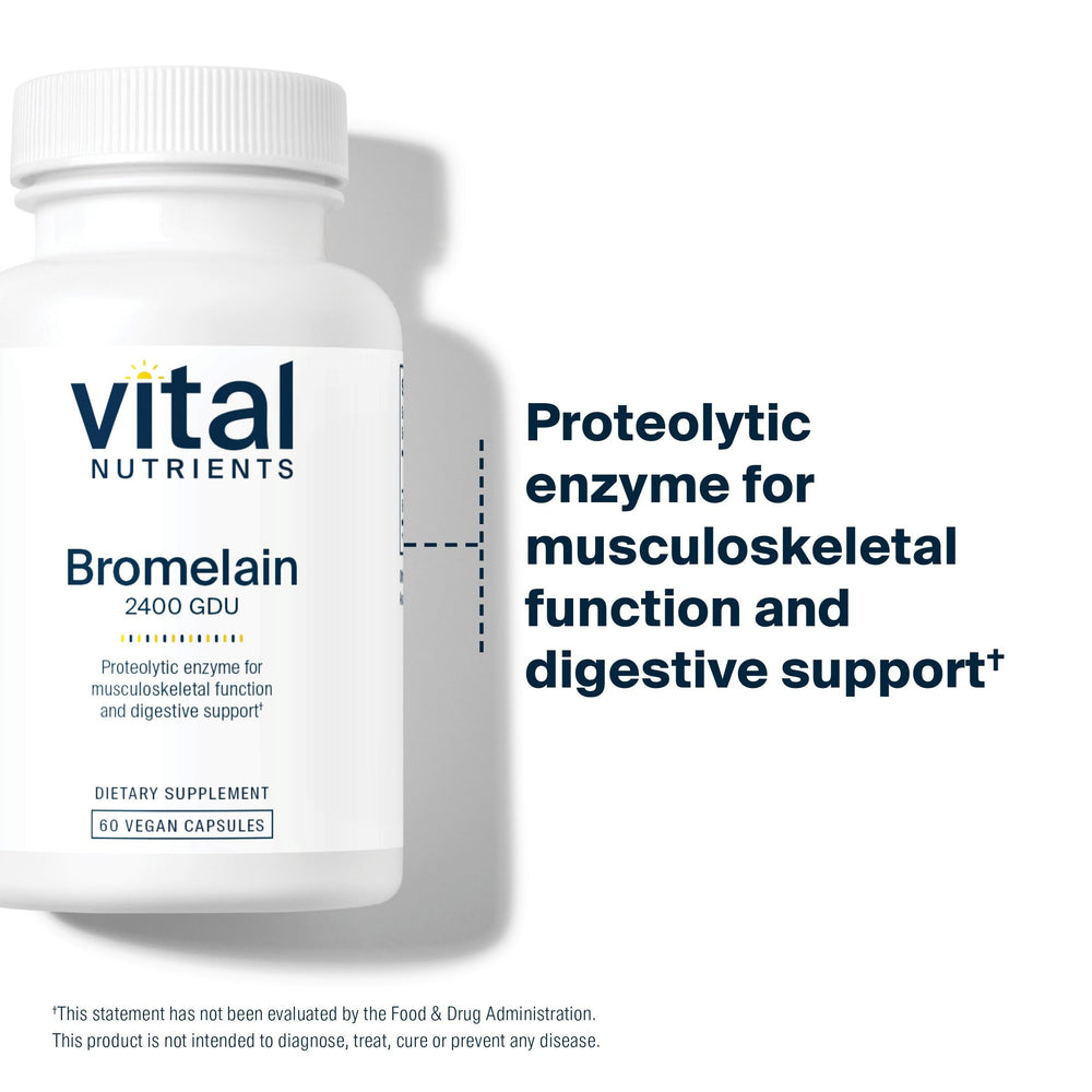 Digestive enzyme bromelain graphic