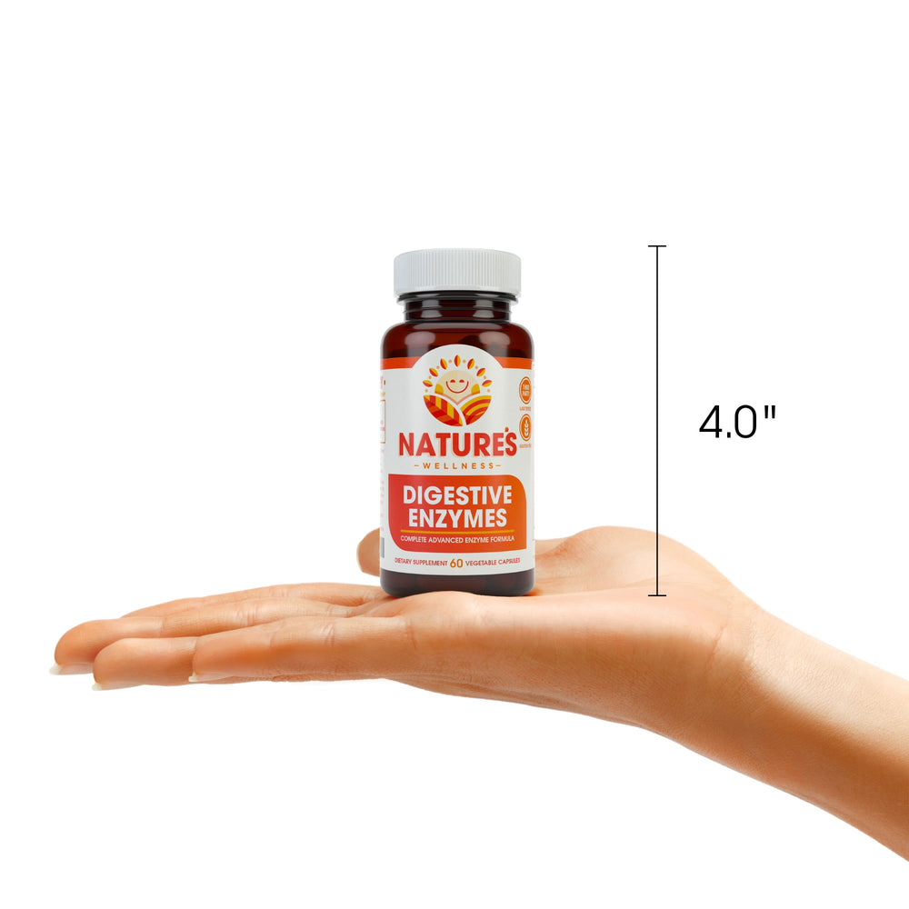 Full ingredient overview of the multi-enzyme formula