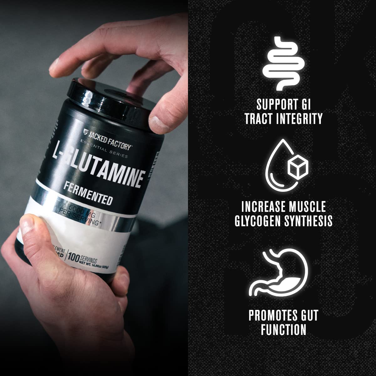L-Glutamine supports digestive health