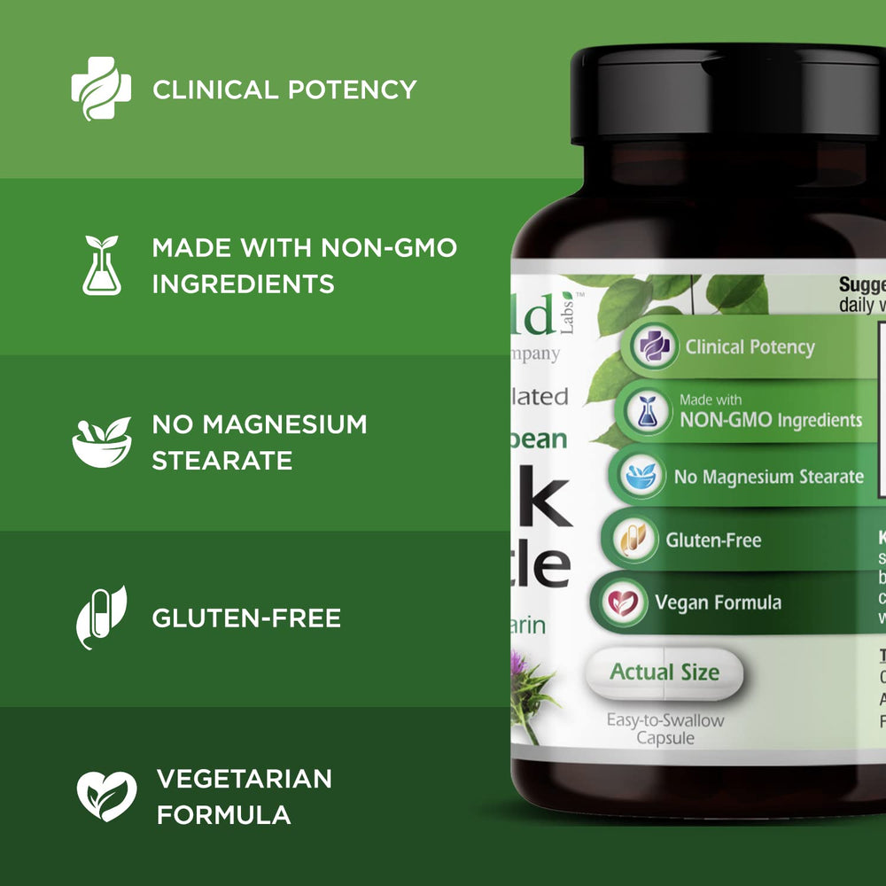 Milk thistle digestive health support