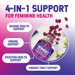 Digestive health benefits of women's probiotic gummies