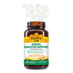 Digestive support enzyme packaging information