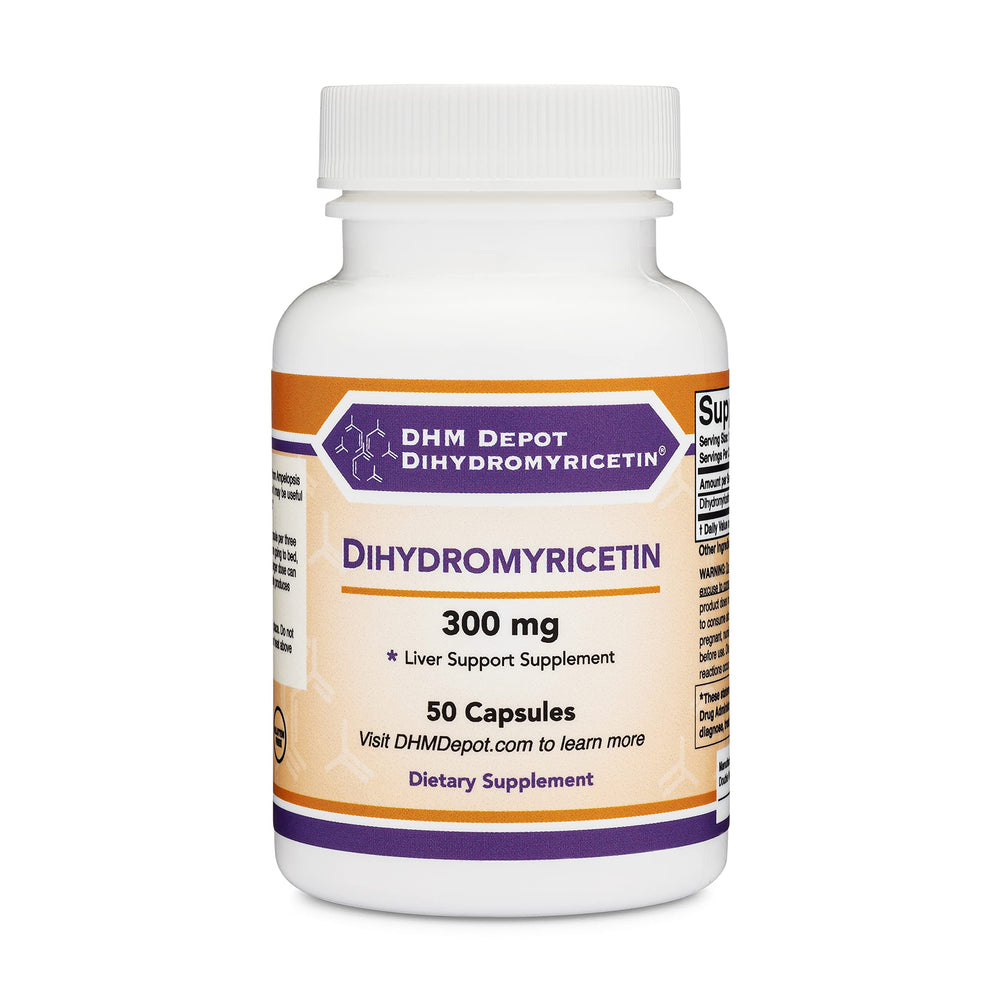 Packaging with usage directions for DHM 50 capsules