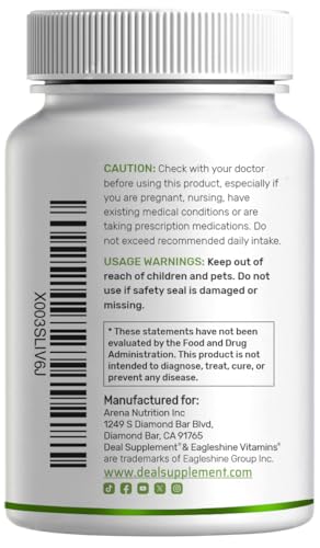 Close-up of the product label on the bottle