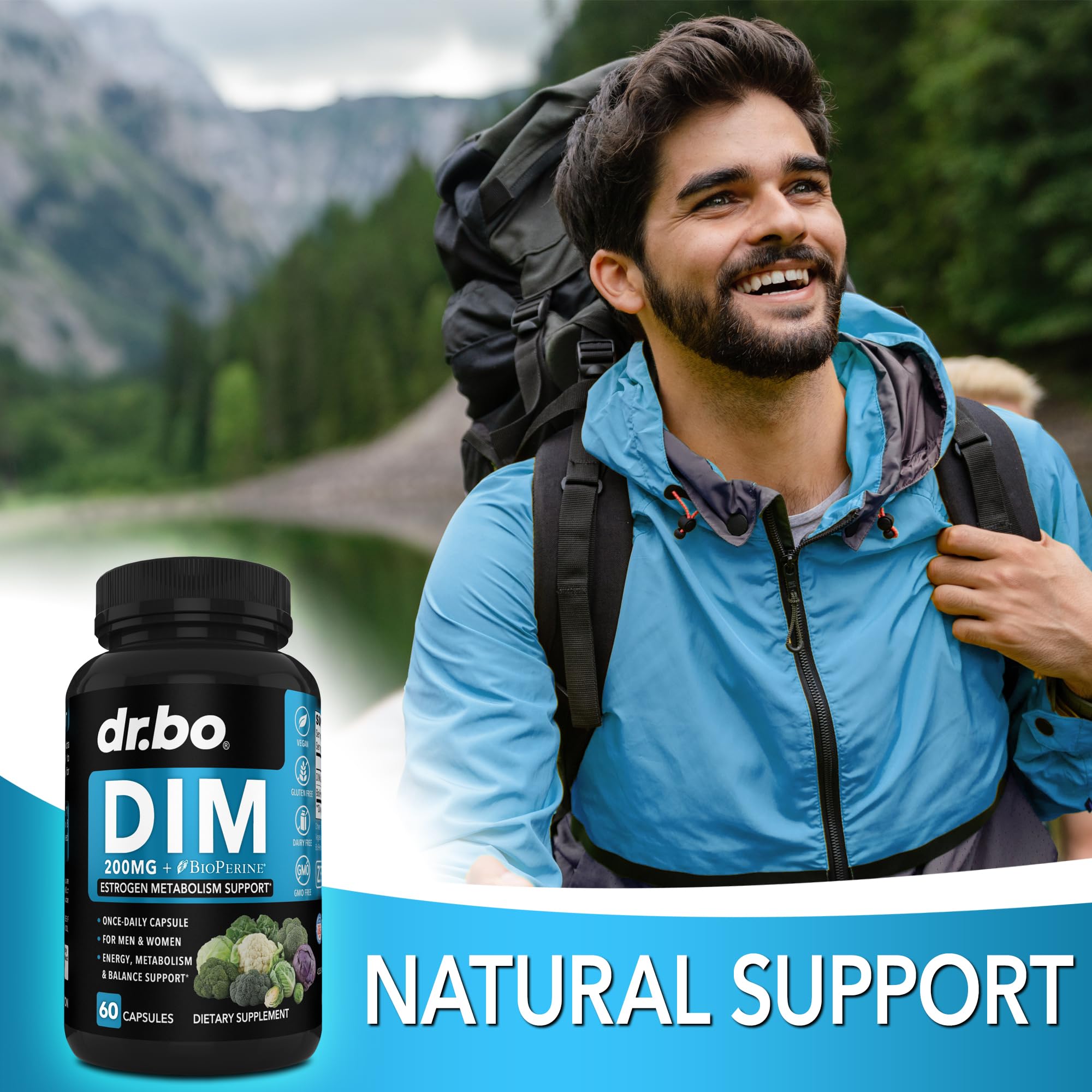 BioPerine-enhanced DIM pills for improved absorption