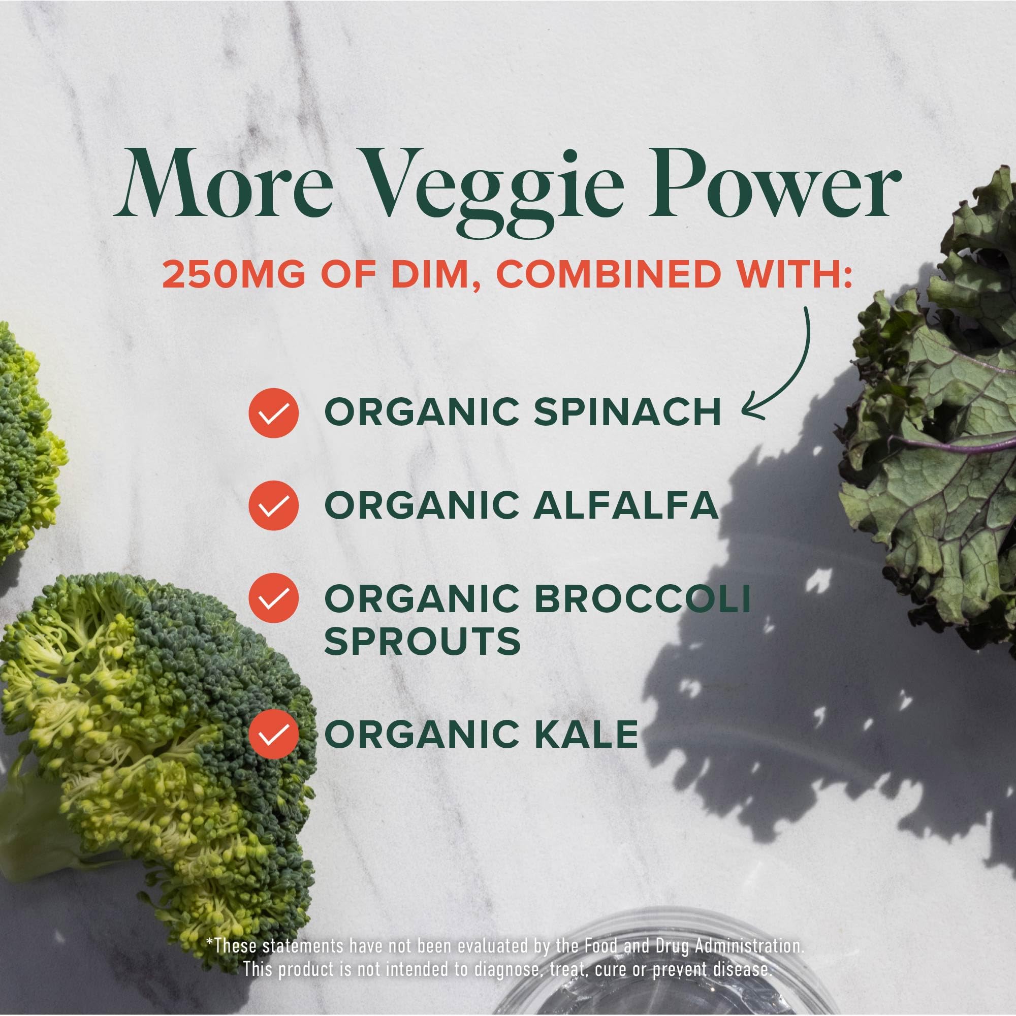 Gluten-free DIM supplement for menopause relief