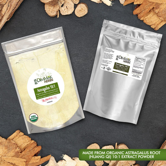 Astragalus root Huang Qi 10:1 extract powder close-up