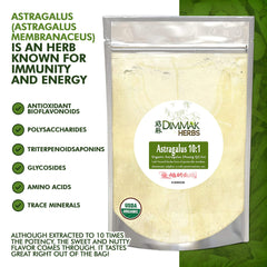USDA Organic label indicating solubility and safety