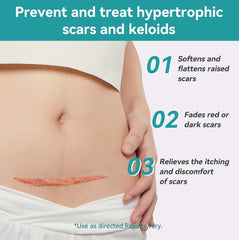 Dimora silicone scar sheet ultra soft material for flexible coverage