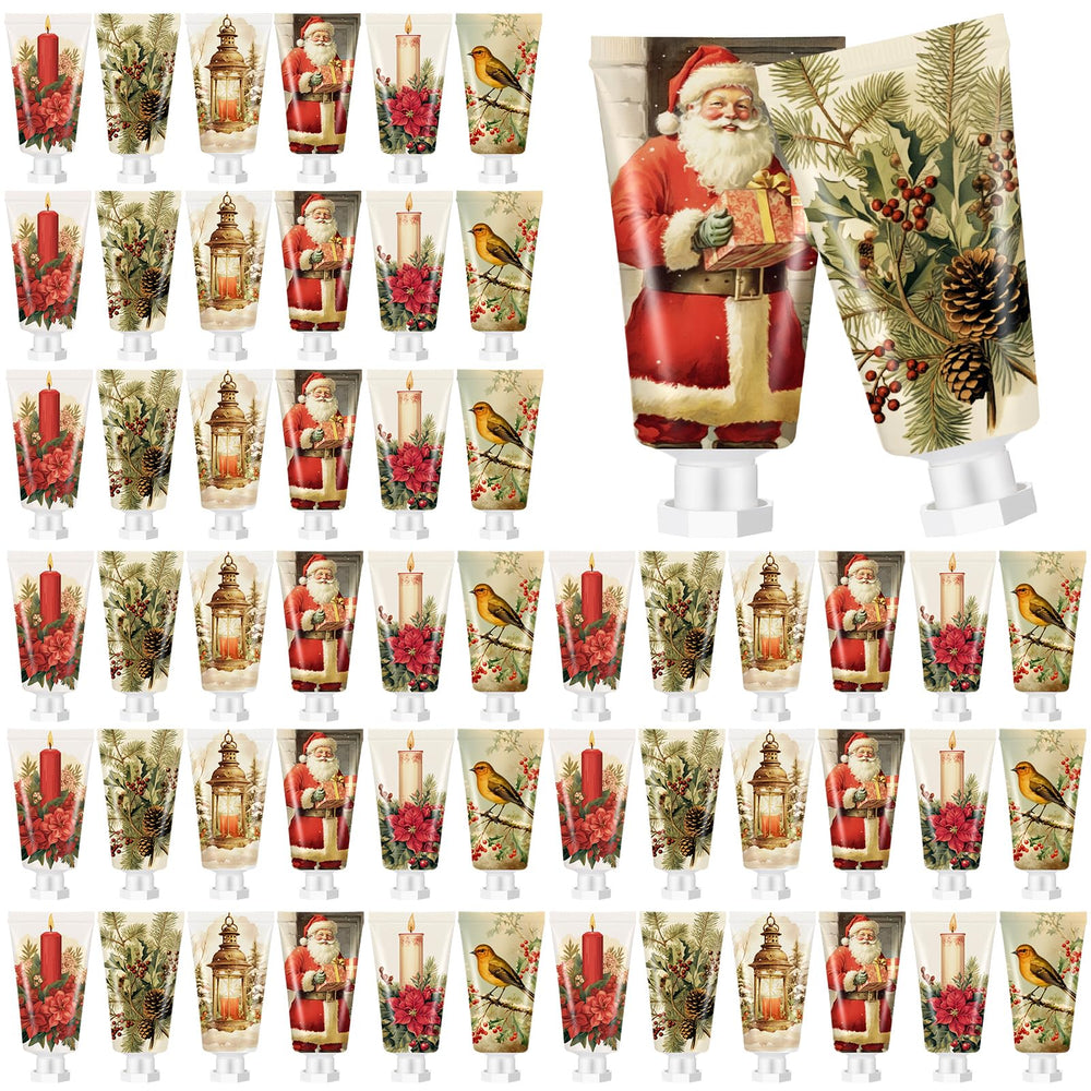 Dimsile 24-piece Christmas hand cream set shown in front packaging, ideal for gifting.