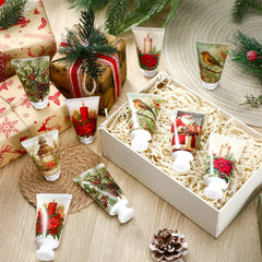 Dimsile Christmas-pattern packaging adds festive touch for stockings and parties.
