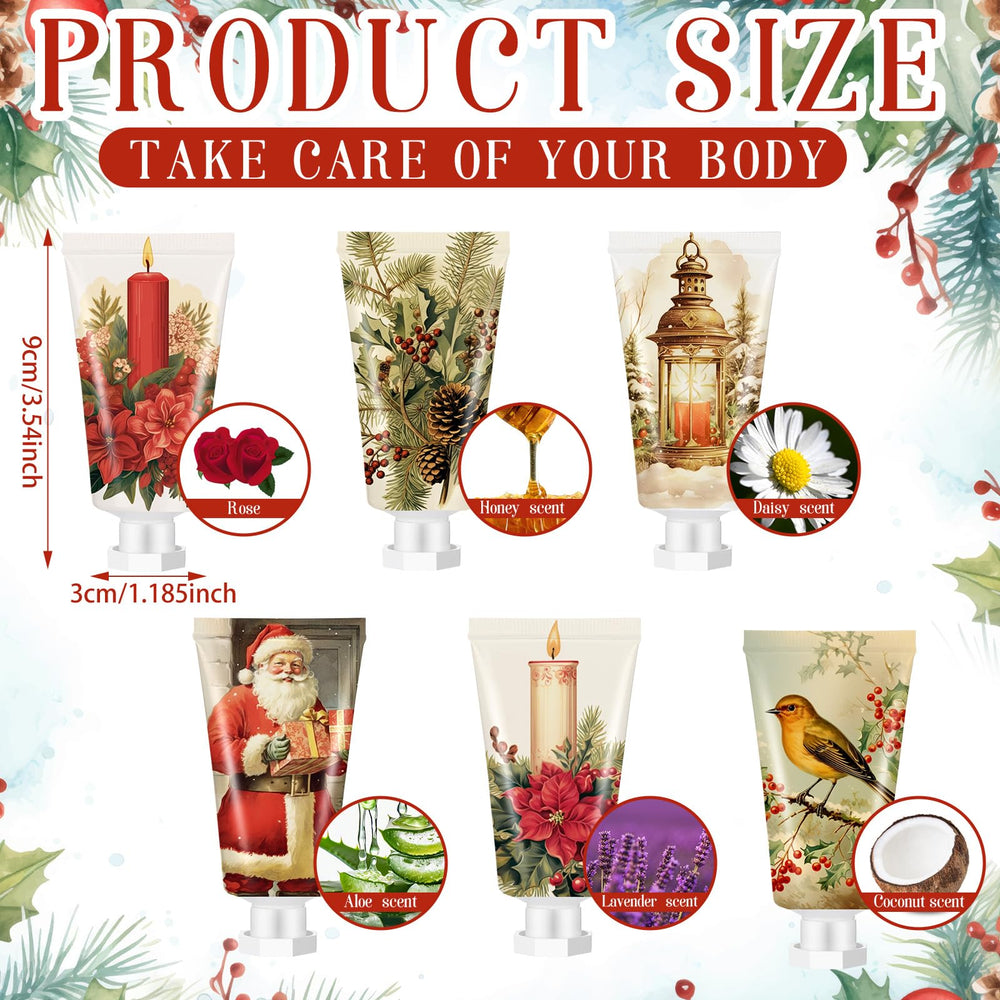Dimsile six-fragrances tubes display highlights Rose and Lavender for daily care.
