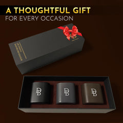DinBer gift set on a nightstand elevates bedtime routine.
