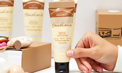 DincherBel rose ginger scent hand cream adds a gentle fragrance after use