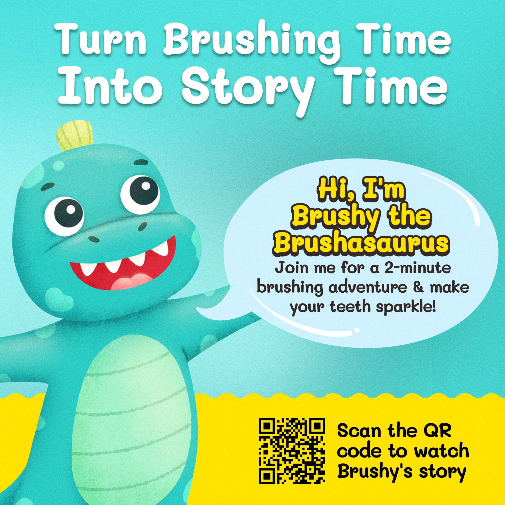 Gentle cleaning with extra-soft bristles for toddlers