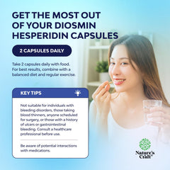 Capsules of Diosmin Hesperidin 1000mg Complex