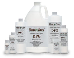 DPG LO+ half gallon label and USA-made emphasis