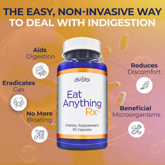 Digestive enzyme capsules with probiotic and prebiotic