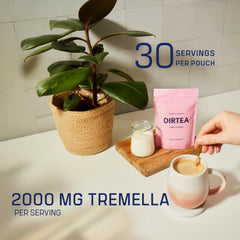 Tremella powder added to smoothie